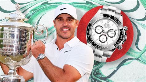 brooks koepka rolex daytona|Brooks Koepka Wins PGA Championship Wearing A Winning .